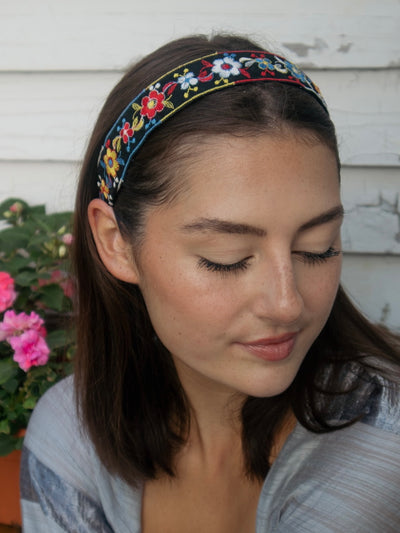 Rebecca Embroidered Headband