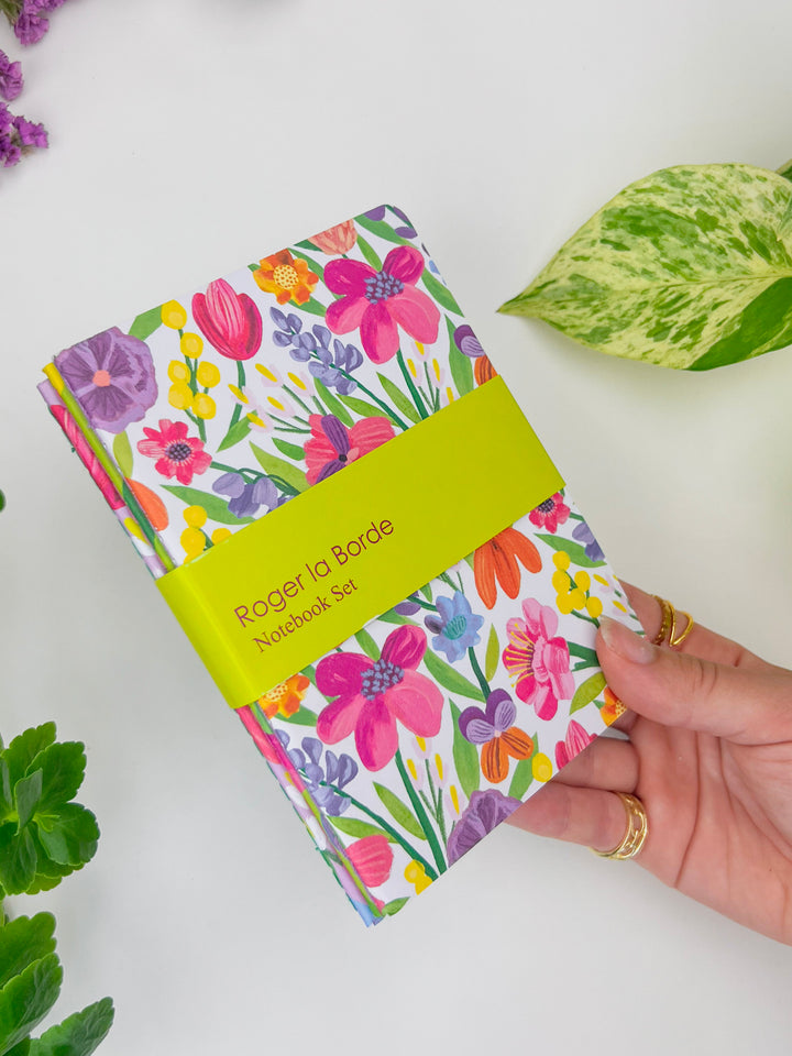 Roger la Borde Floral Supernova Notebook Set