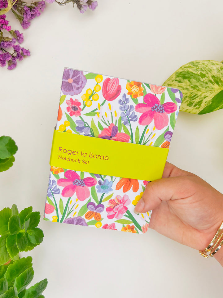 Roger la Borde Floral Supernova Notebook Set