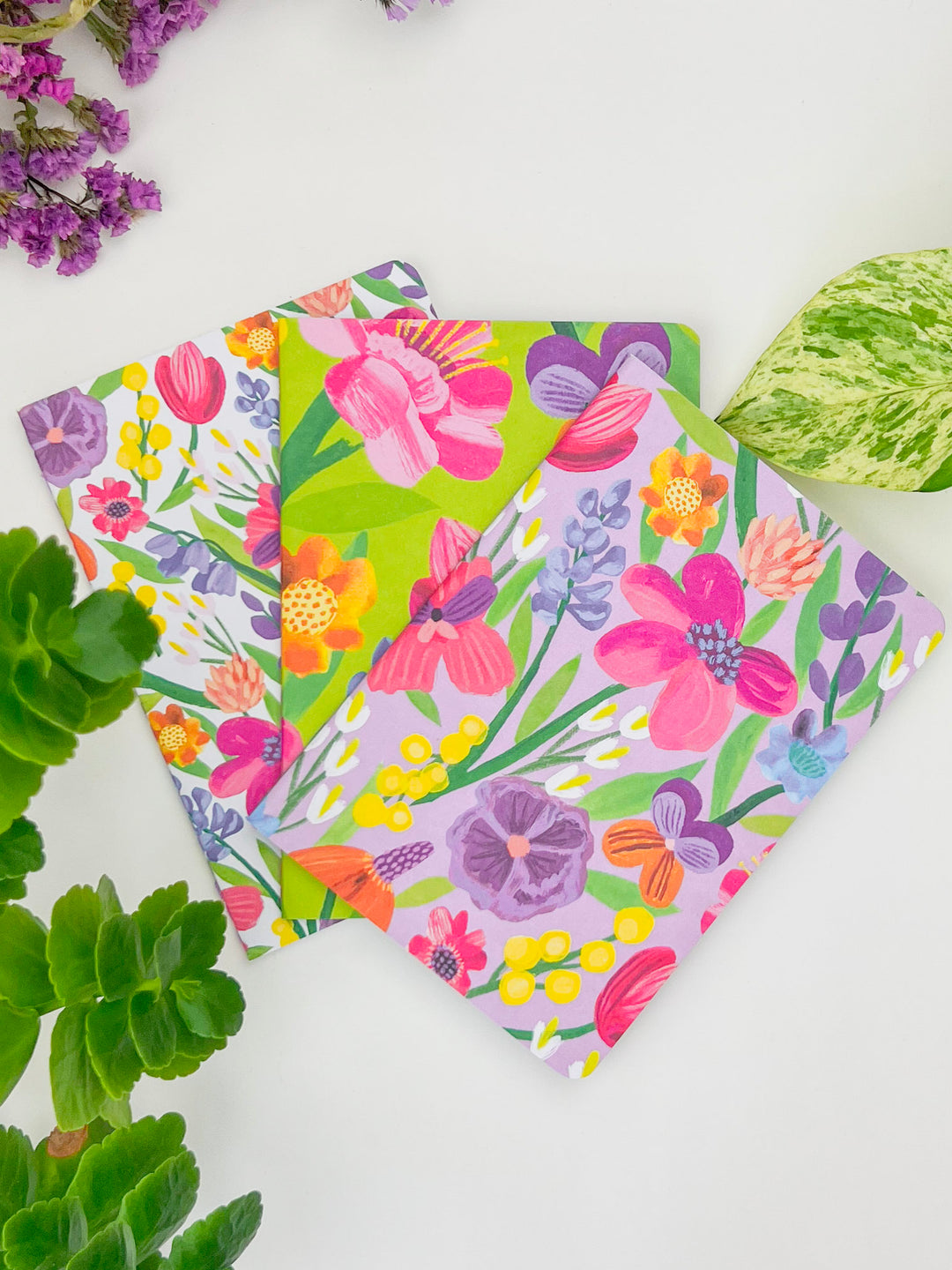 Roger la Borde Floral Supernova Notebook Set
