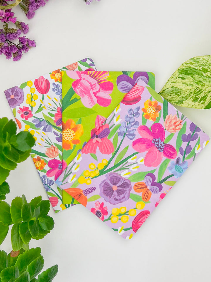 Roger la Borde Floral Supernova Notebook Set