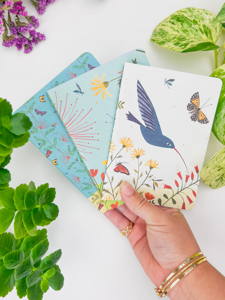 Roger la Borde Hummingbird  Notebook Set