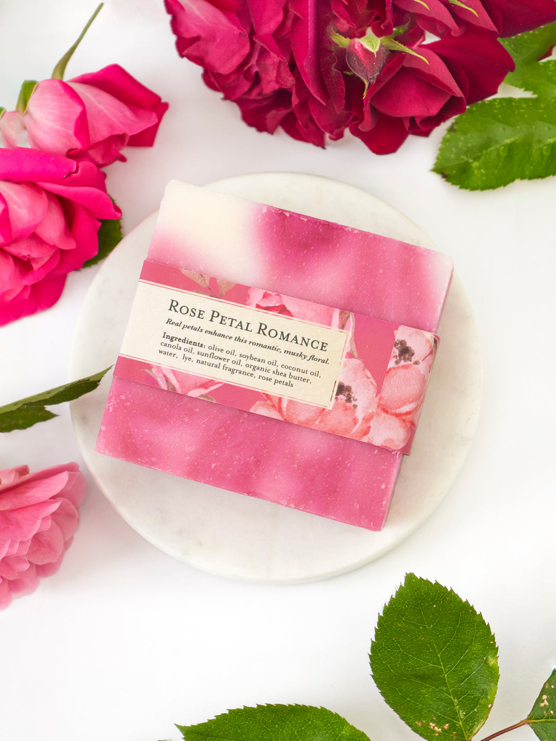 Rose Petal Romance Soap Bar