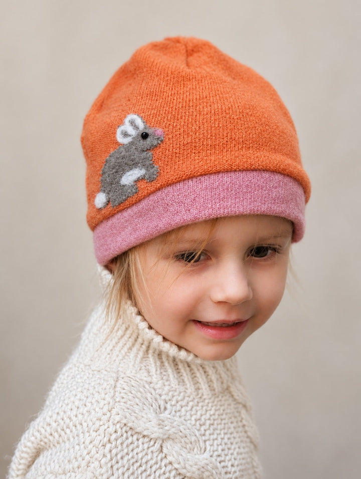 Bunny Cashmere Hat - Toddler