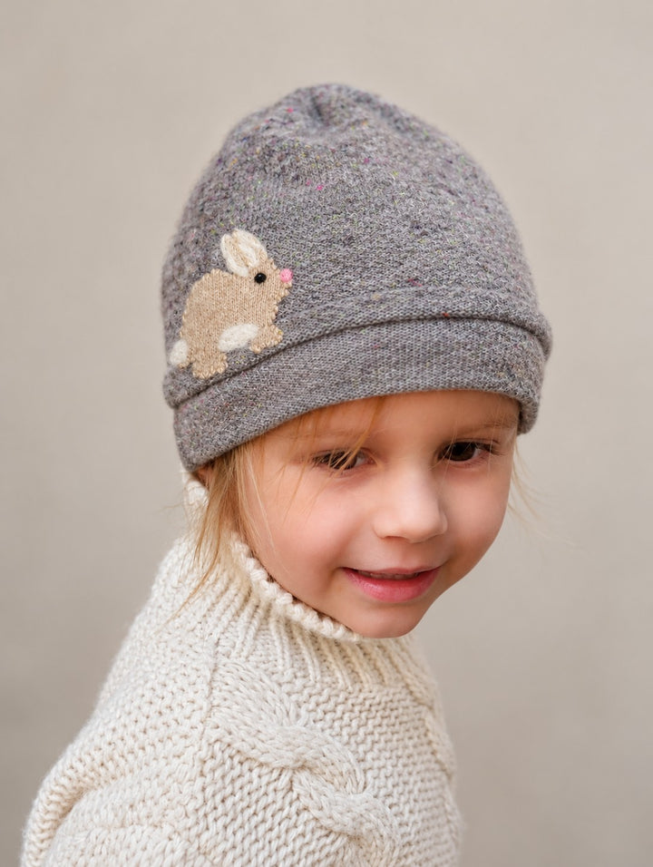Bunny Cashmere Hat - Toddler