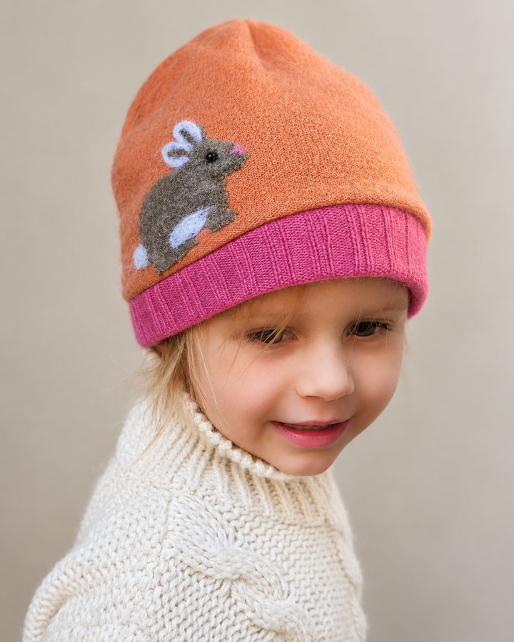 Bunny Cashmere Hat - Toddler