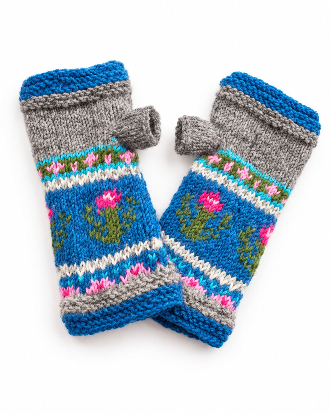 Astrid’s Favorite Tulip Wool Handwarmers