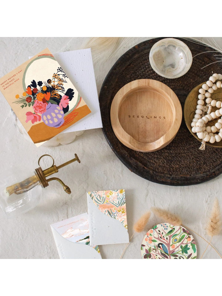 Most Beautiful Mom - Seeded Mother's Day Card