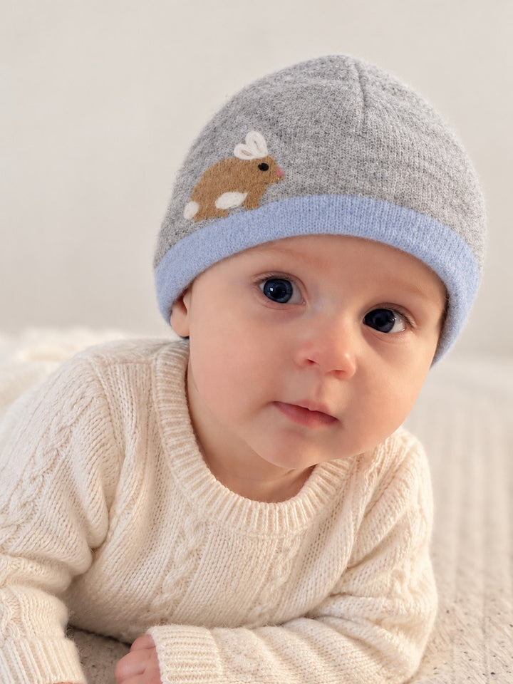 Bunny Cashmere Hat - Baby