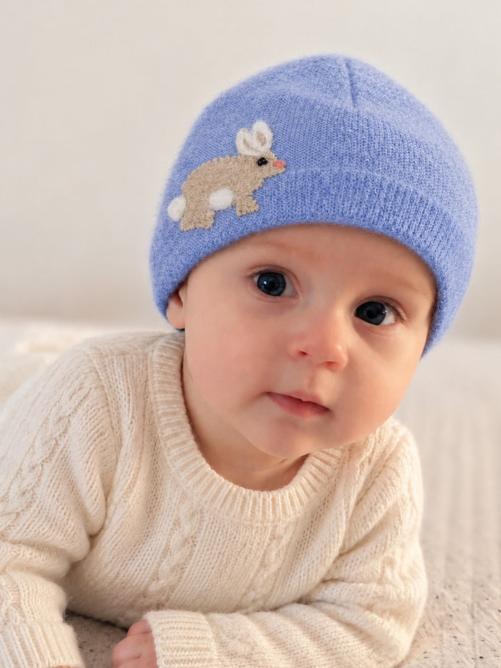 Bunny Cashmere Hat - Baby