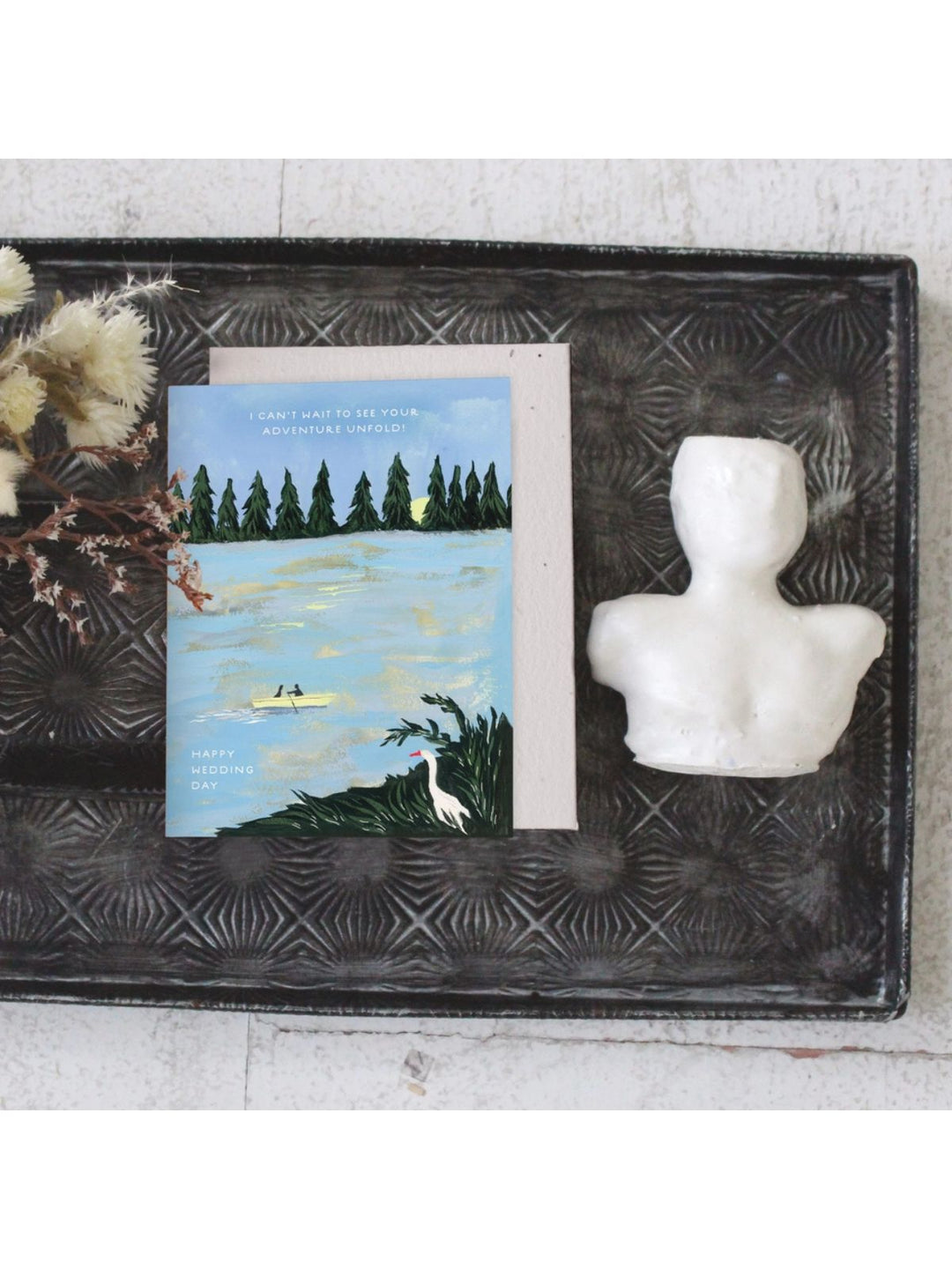 The Adventure of Us - Seeded Wedding Card
