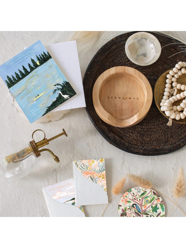 The Adventure of Us - Seeded Wedding Card