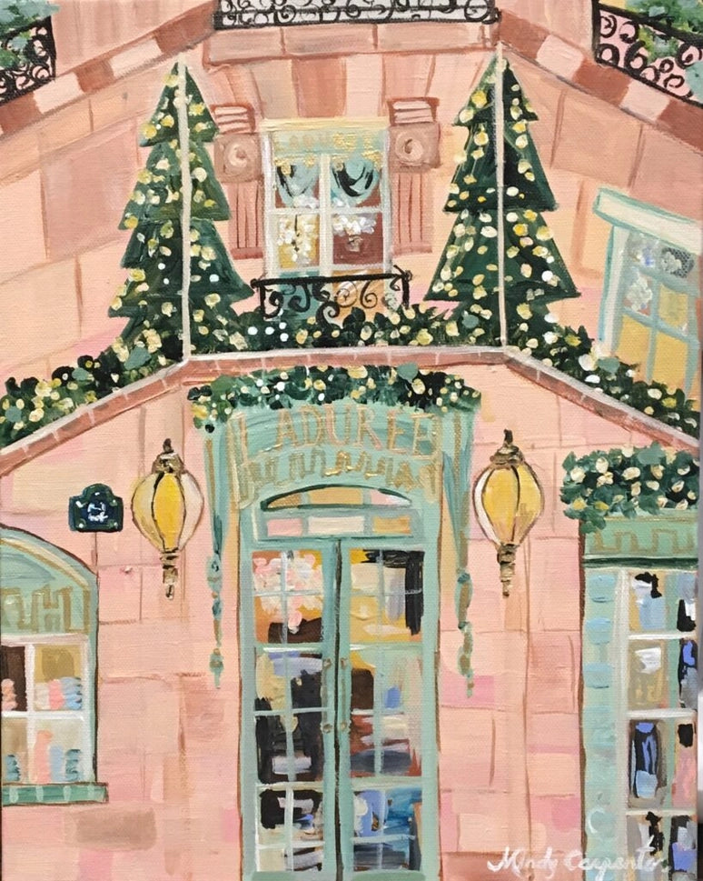 Paris Holiday Patisserie Greeting Card by Carpe Diem Papers