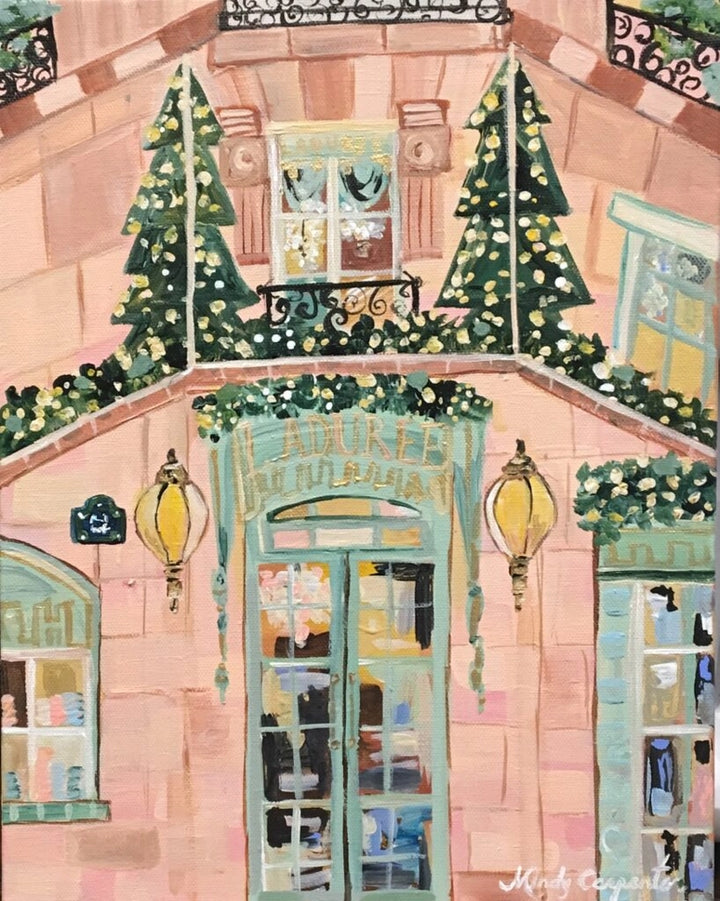 Paris Holiday Patisserie Greeting Card by Carpe Diem Papers
