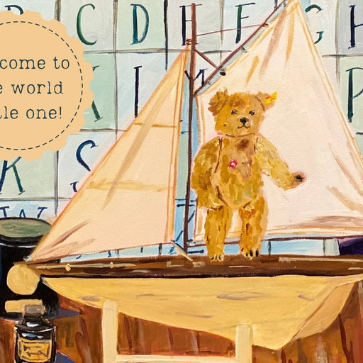 Welcome to the World Greeting Card by Carpe Diem Papers