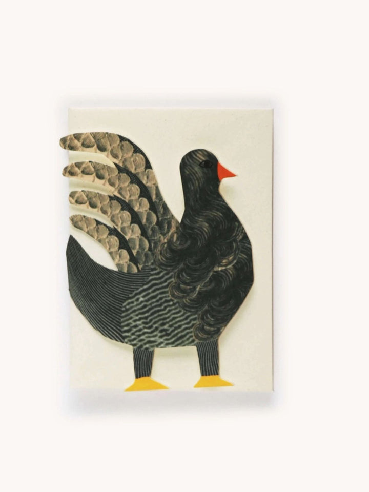 Chickens Fold Out Concertina Card