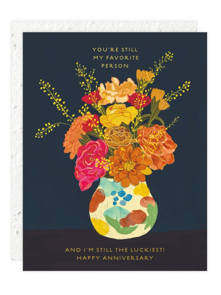 Favorite Person - Seeded Anniversary Card