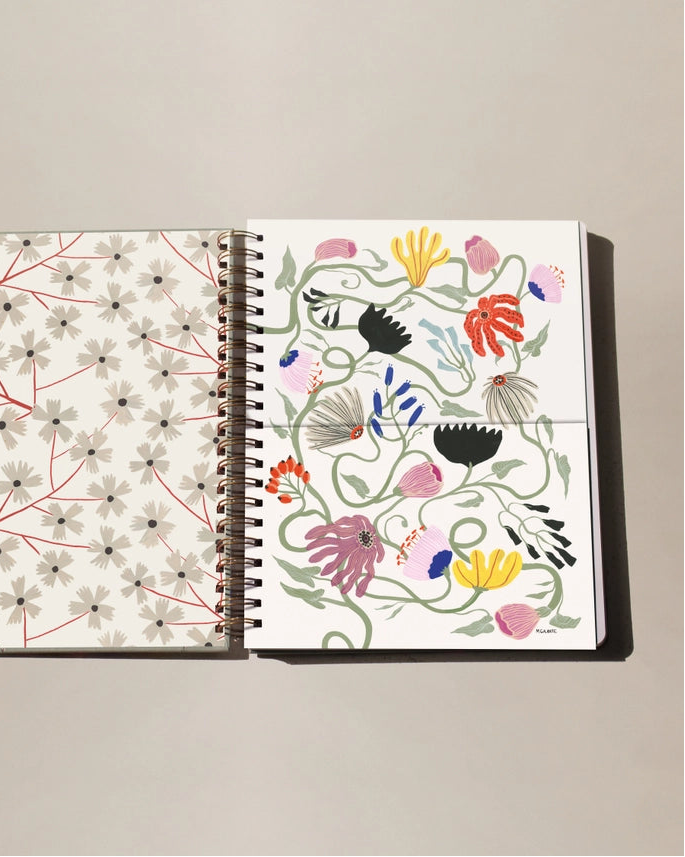 Francis Floral Big Notebook