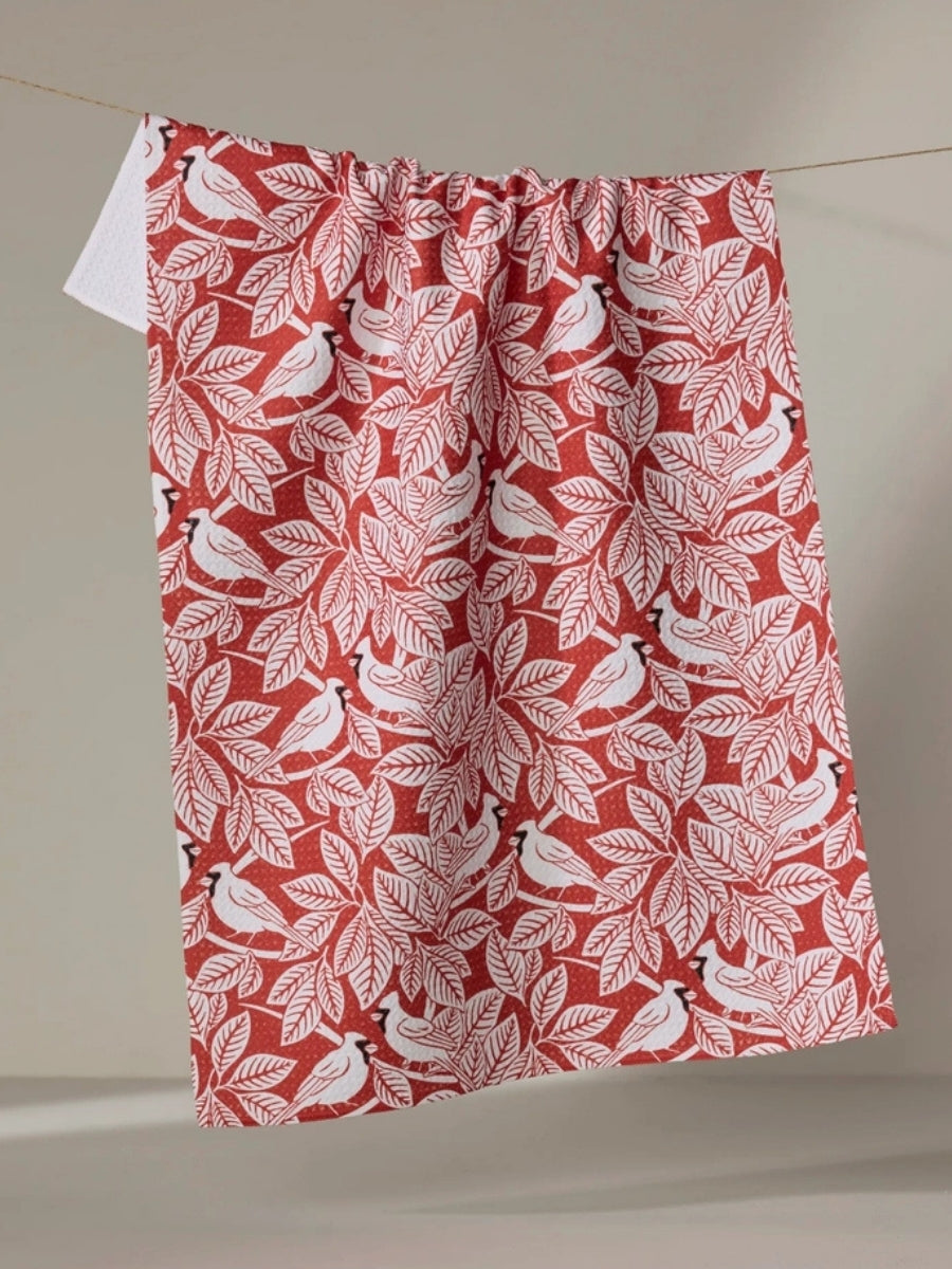 Geometry Tea Towel - Cardinal Canopy