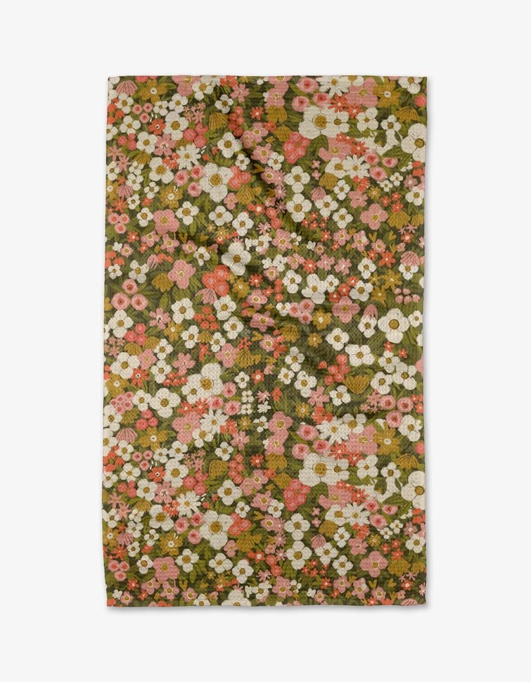 Geometry Tea Towel - Gilded Garden