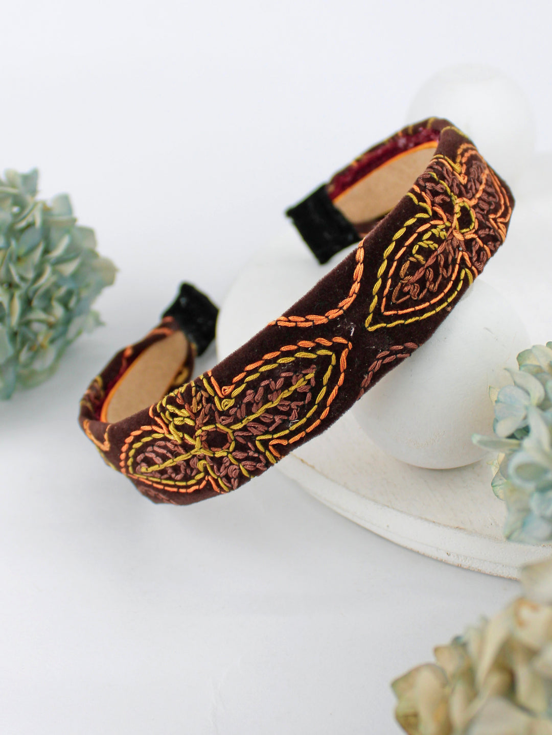 Groovy Tuesday Embroidered Headband