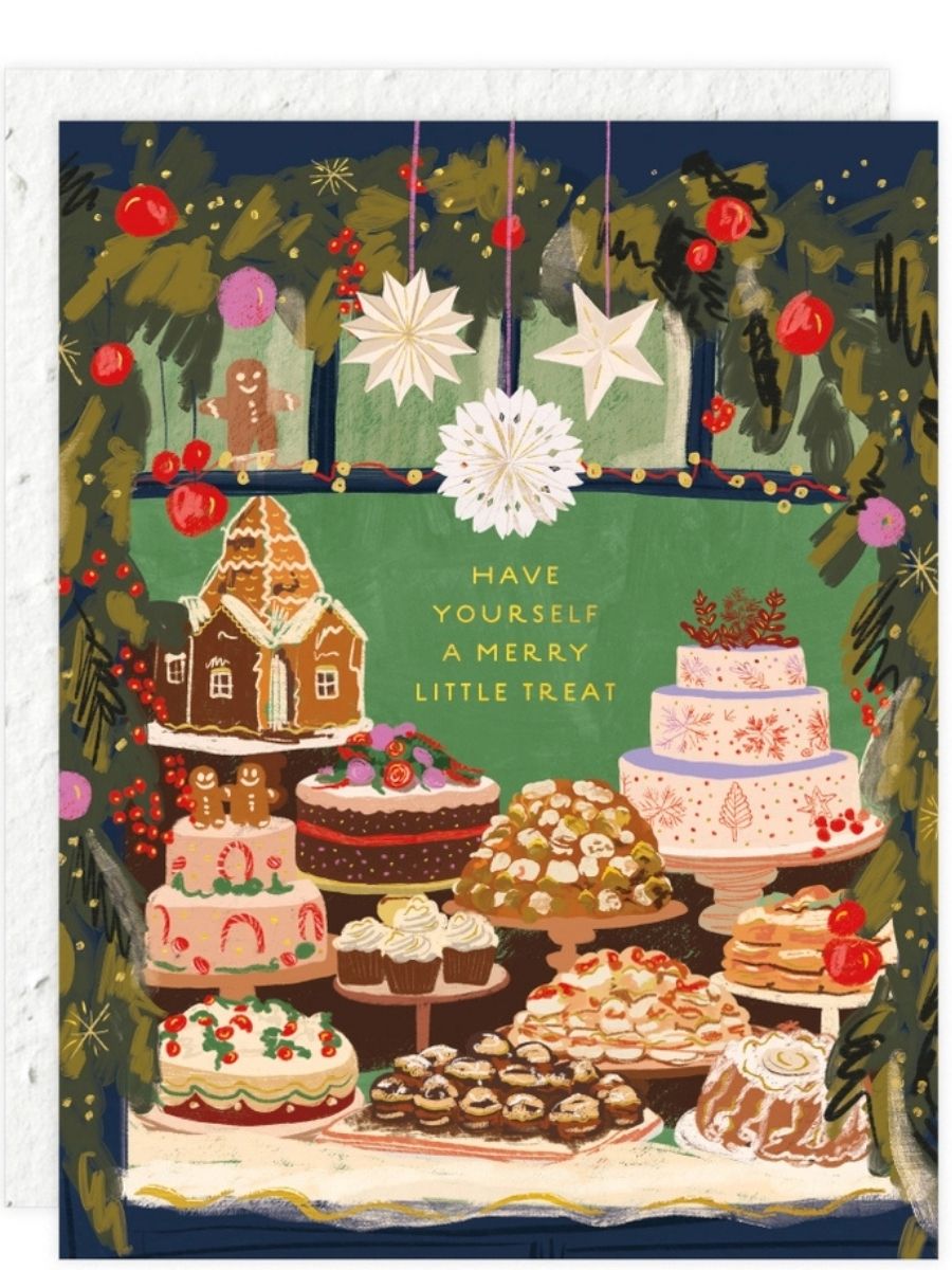 Holiday Delights - Seeded Holiday Card