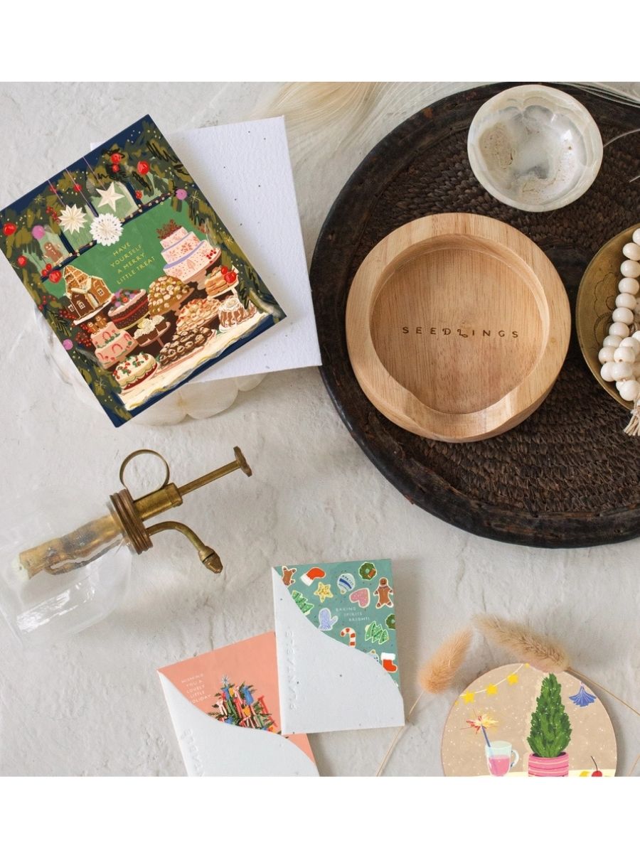 Holiday Delights - Seeded Holiday Card