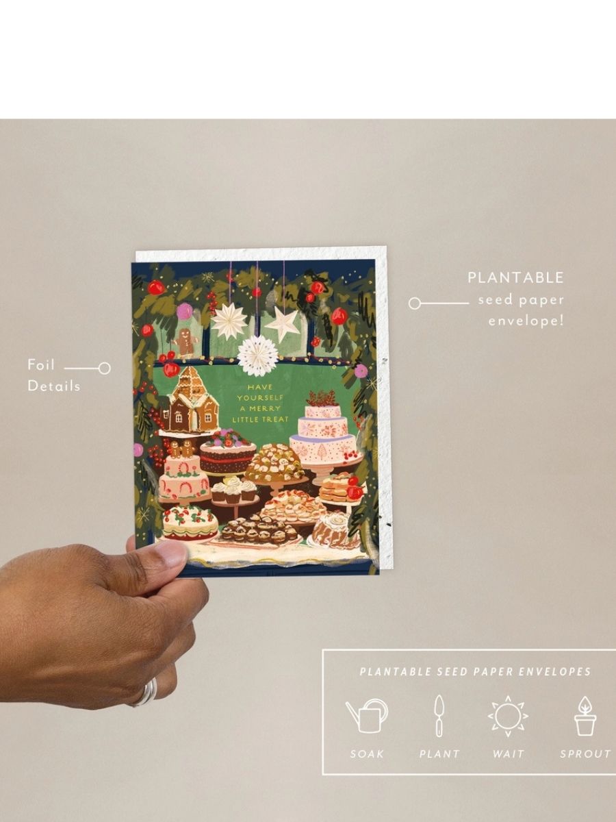 Holiday Delights - Seeded Holiday Card