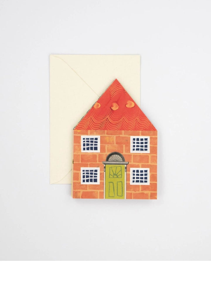 House Fold Out Concertina Card