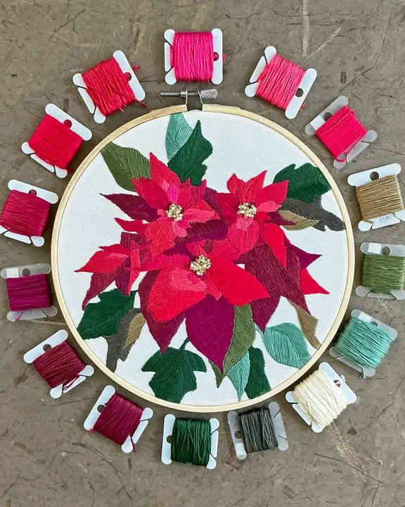 Botanical Embroidery & Beadwork Kit – Kate Wyatt Fine Art