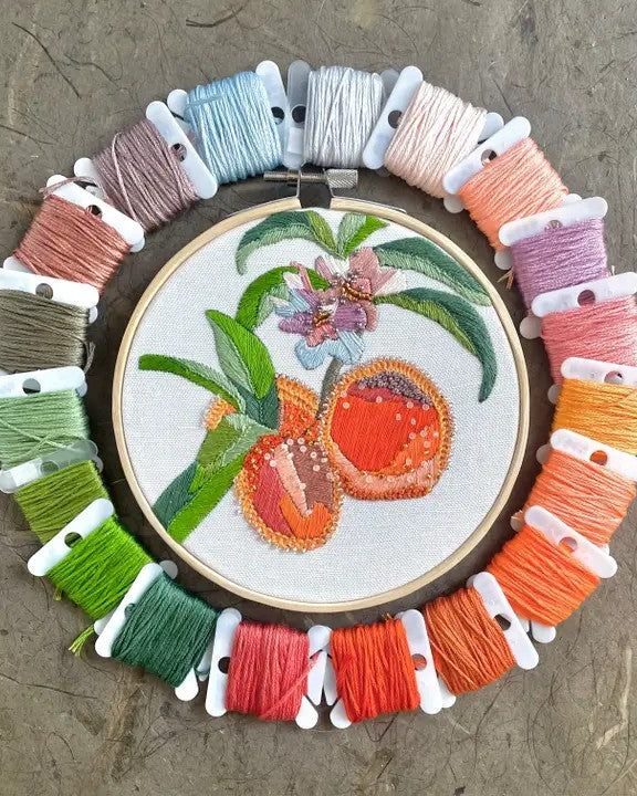 Botanical Embroidery & Beadwork Kit – Kate Wyatt Fine Art