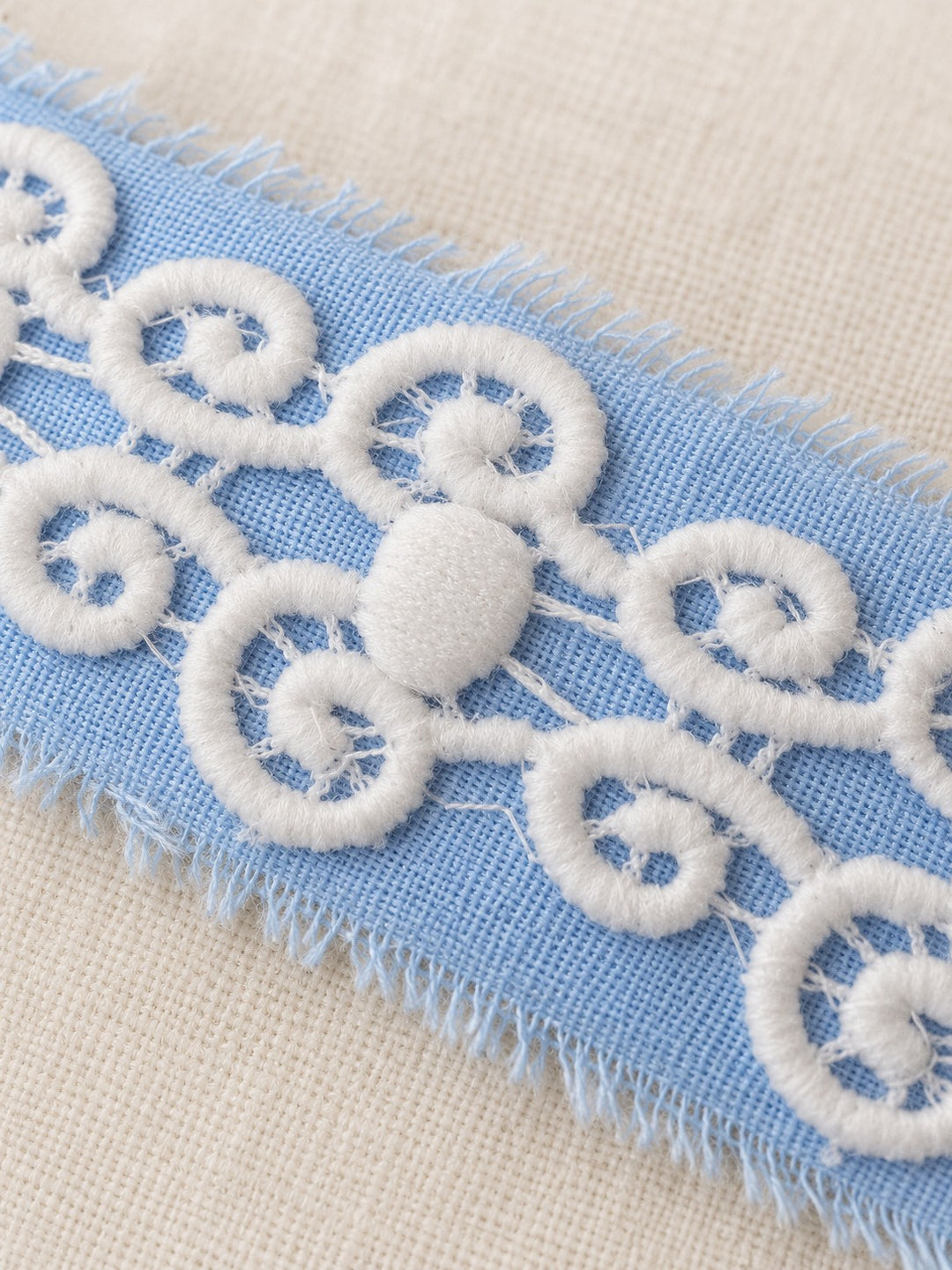 Cecily’s Lace and Linen Headband