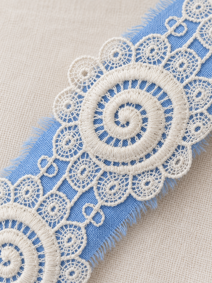 Cecily’s Lace and Linen Headband