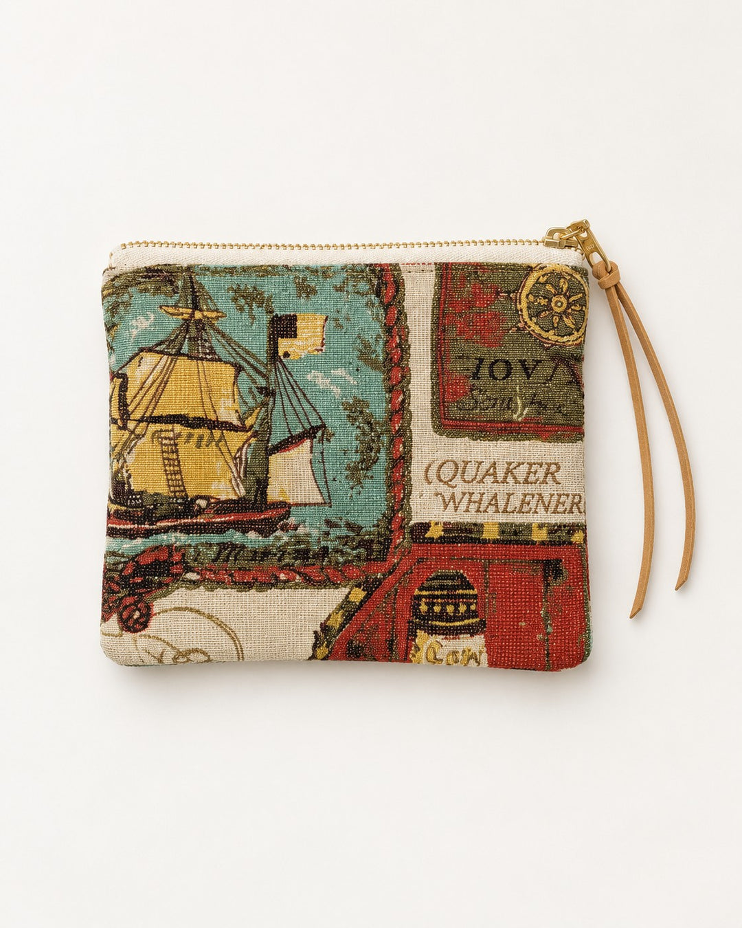 Maritime Heritage Mini Zip Pouch