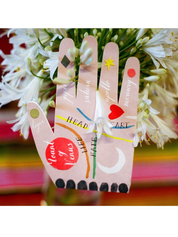 Palm Reading Greeting Card