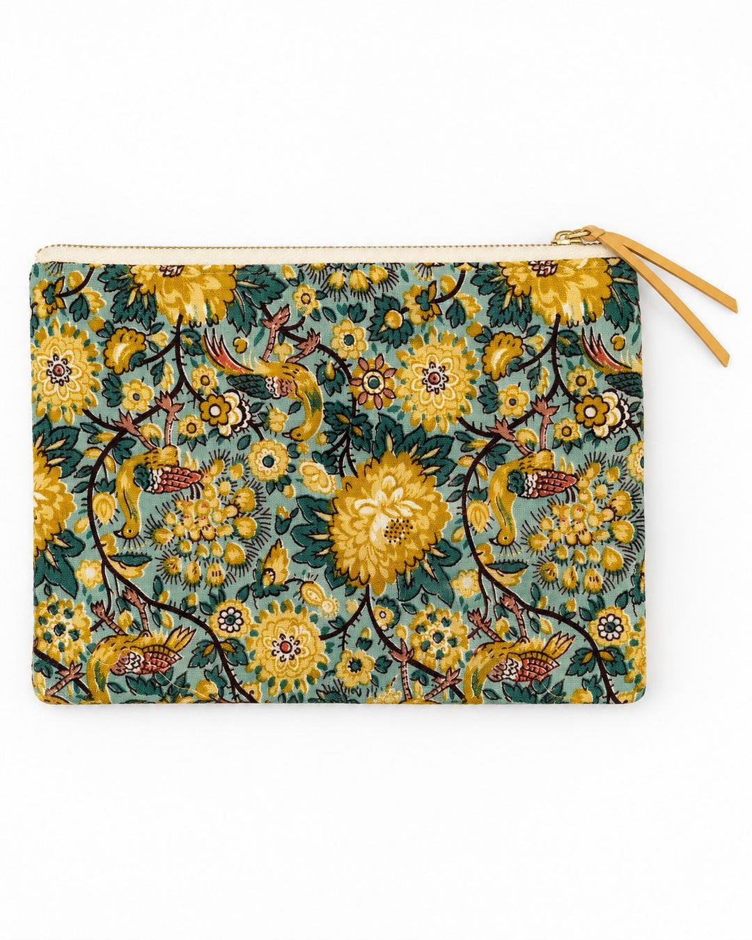 Vintage China Peacocks Clutch Purse