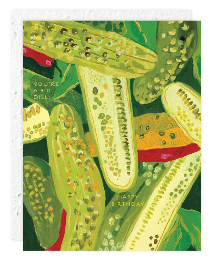 Pickles - Seeded Birthday Card