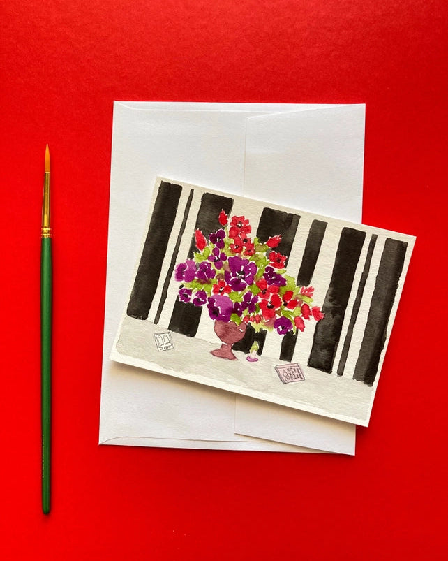 Moody Flowers Fall Watercolor Painting Kit