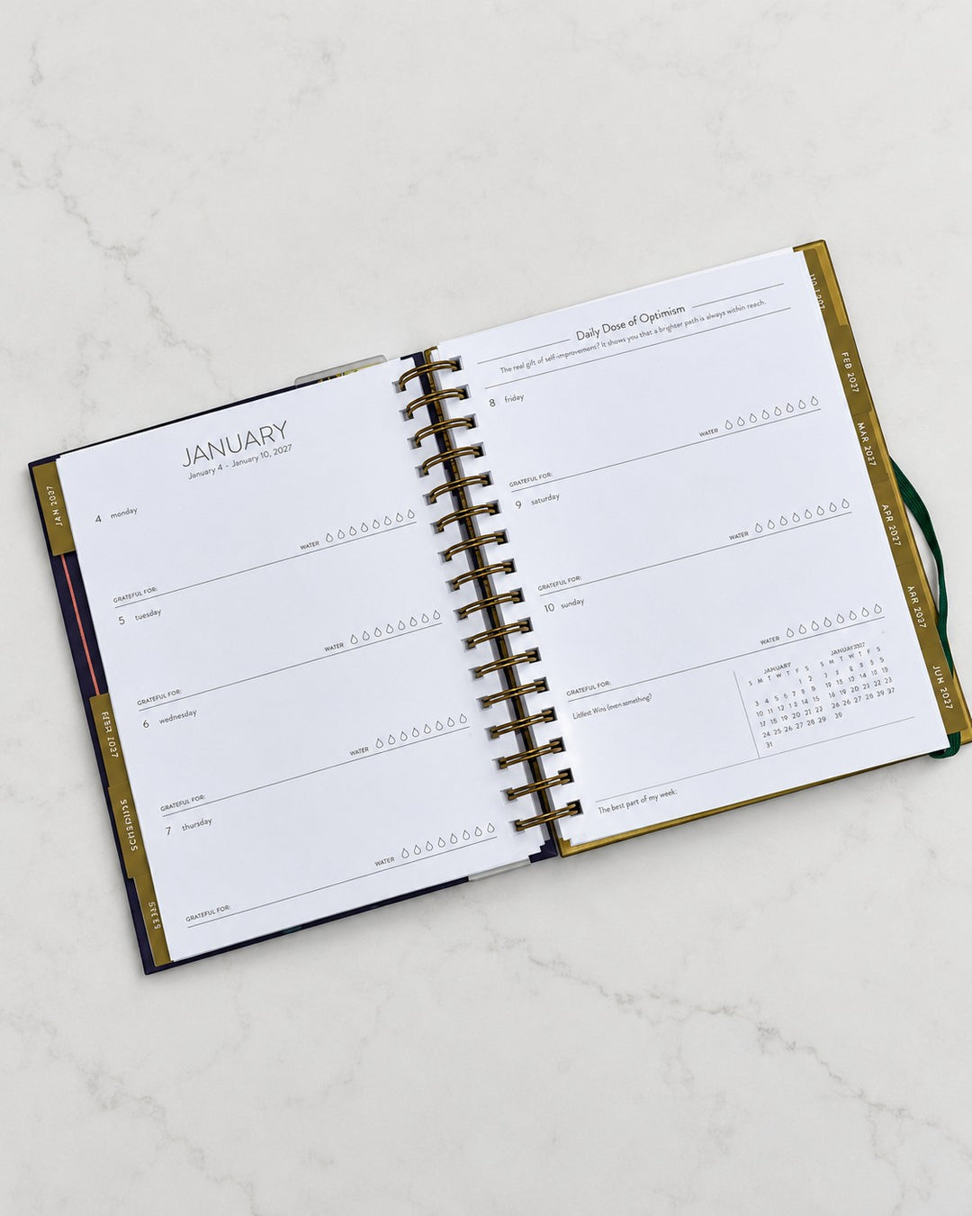 2027 Happy Days 12 Month Planner (Jan-Dec 2027)
