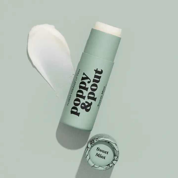 Poppy & Pout Natural Lip Balm – Handmade in the USA
