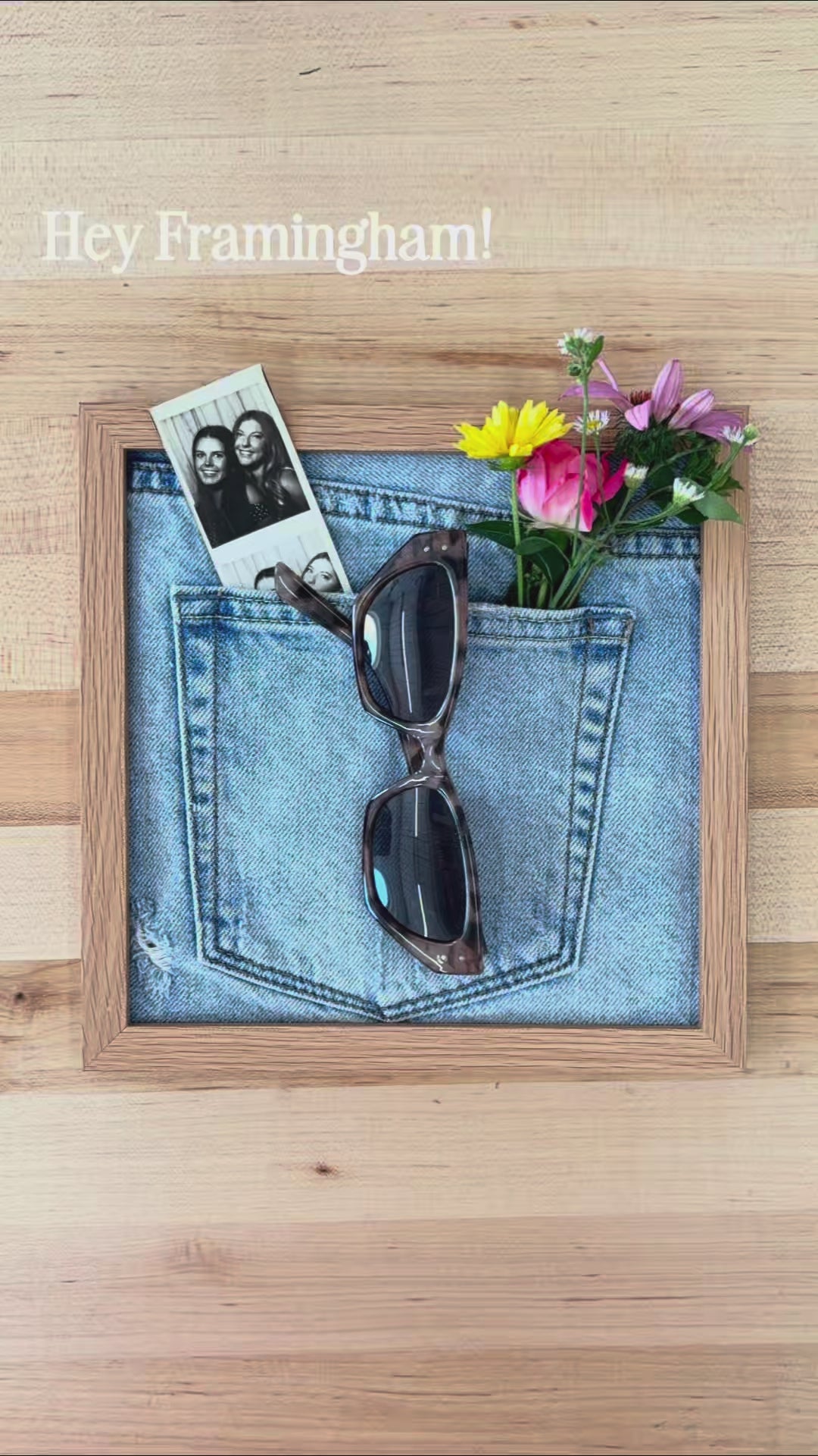 DIY Denim Frame, August 7-9