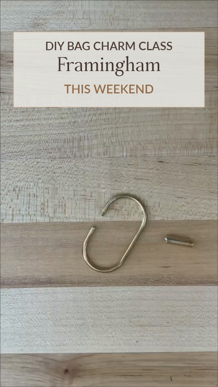 DIY Bag Charm, July 31 and August 2