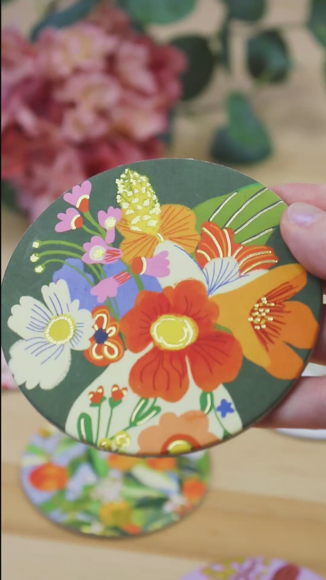 Bouquet of Coasters - Mix and Match Florals