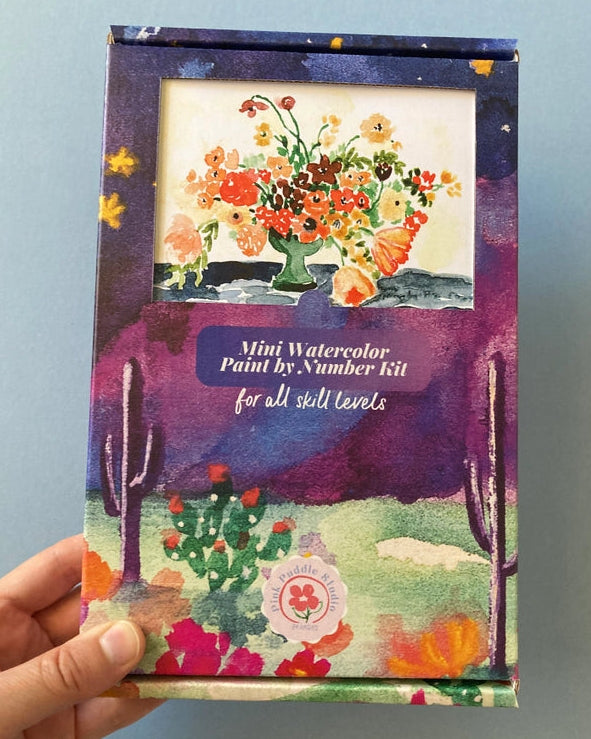 Dutch Flowers Watercolor Painting Kit