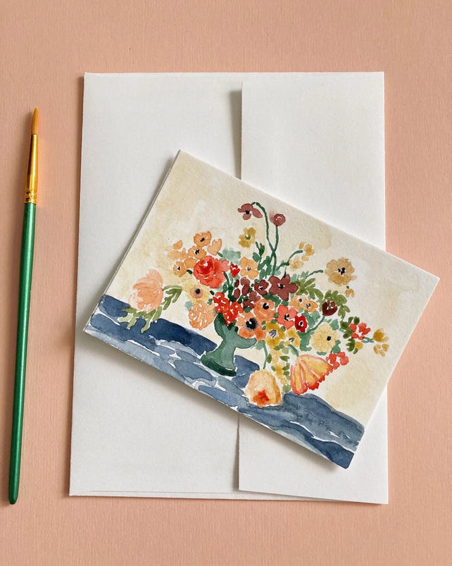 Dutch Flowers Watercolor Painting Kit