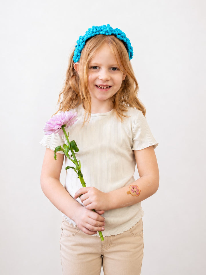 Crochet Puff Child Headband