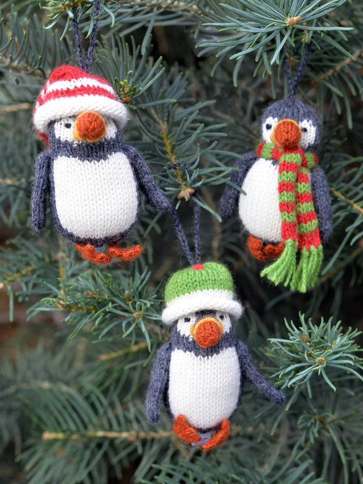 Softie Puffin in Knitwear Ornament