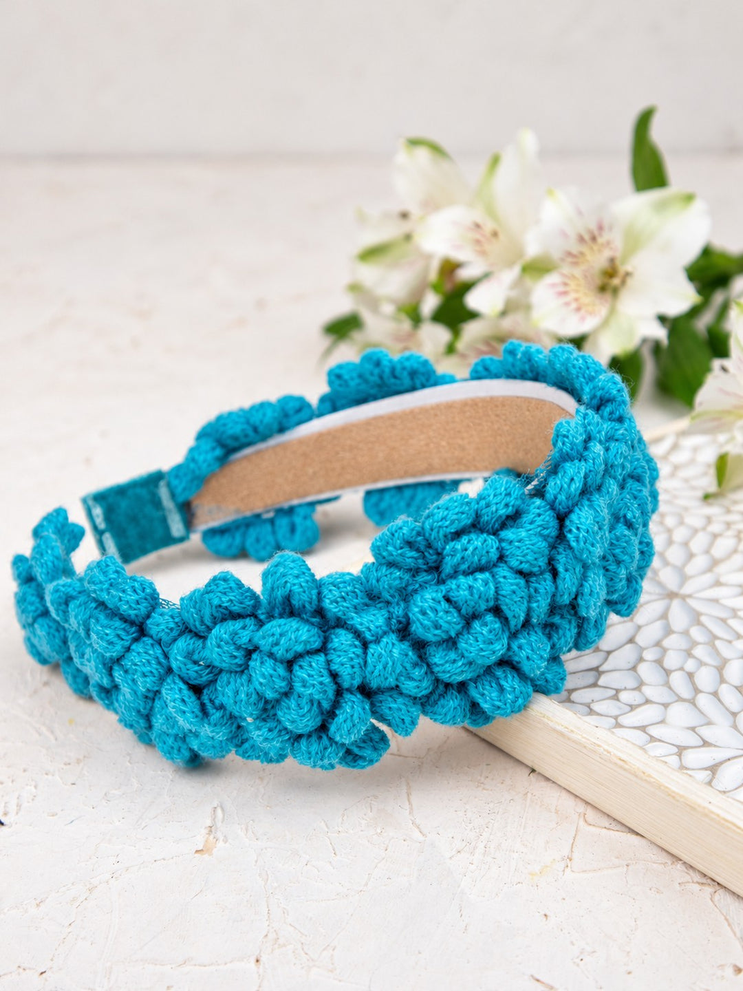 Crochet Puff Child Headband