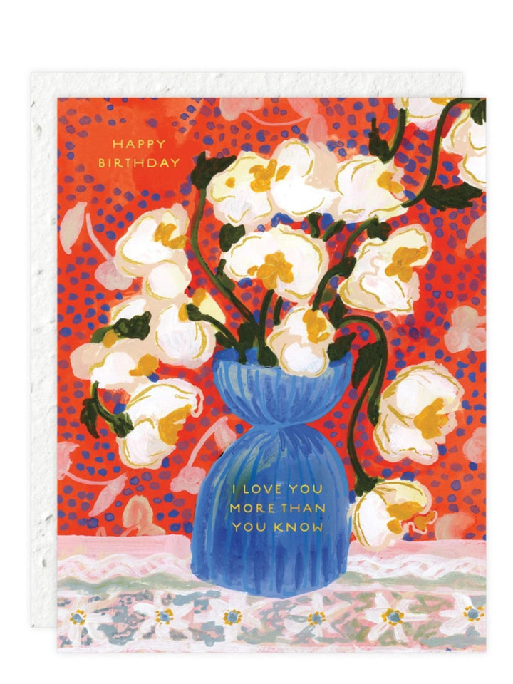 Abundance - Seeded Birthday Card