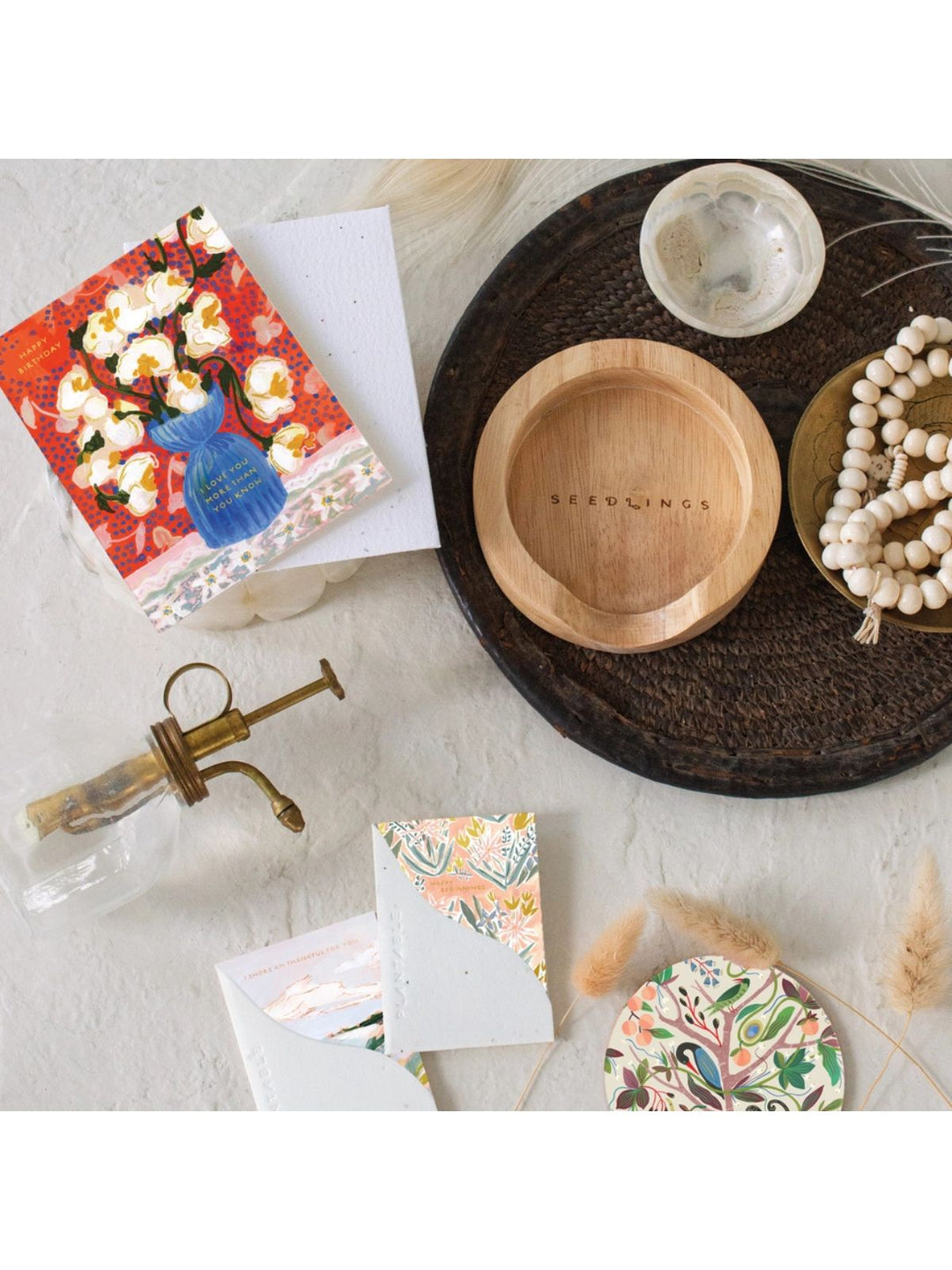 Abundance - Seeded Birthday Card